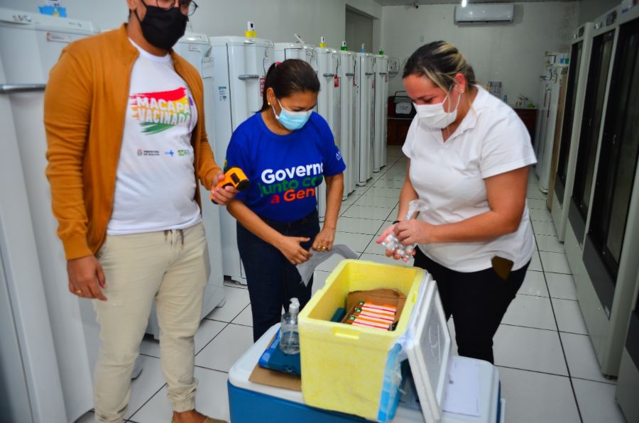 Governo do Estado faz entrega extra de vacinas CoronaVac para a Prefeitura de Macapá
