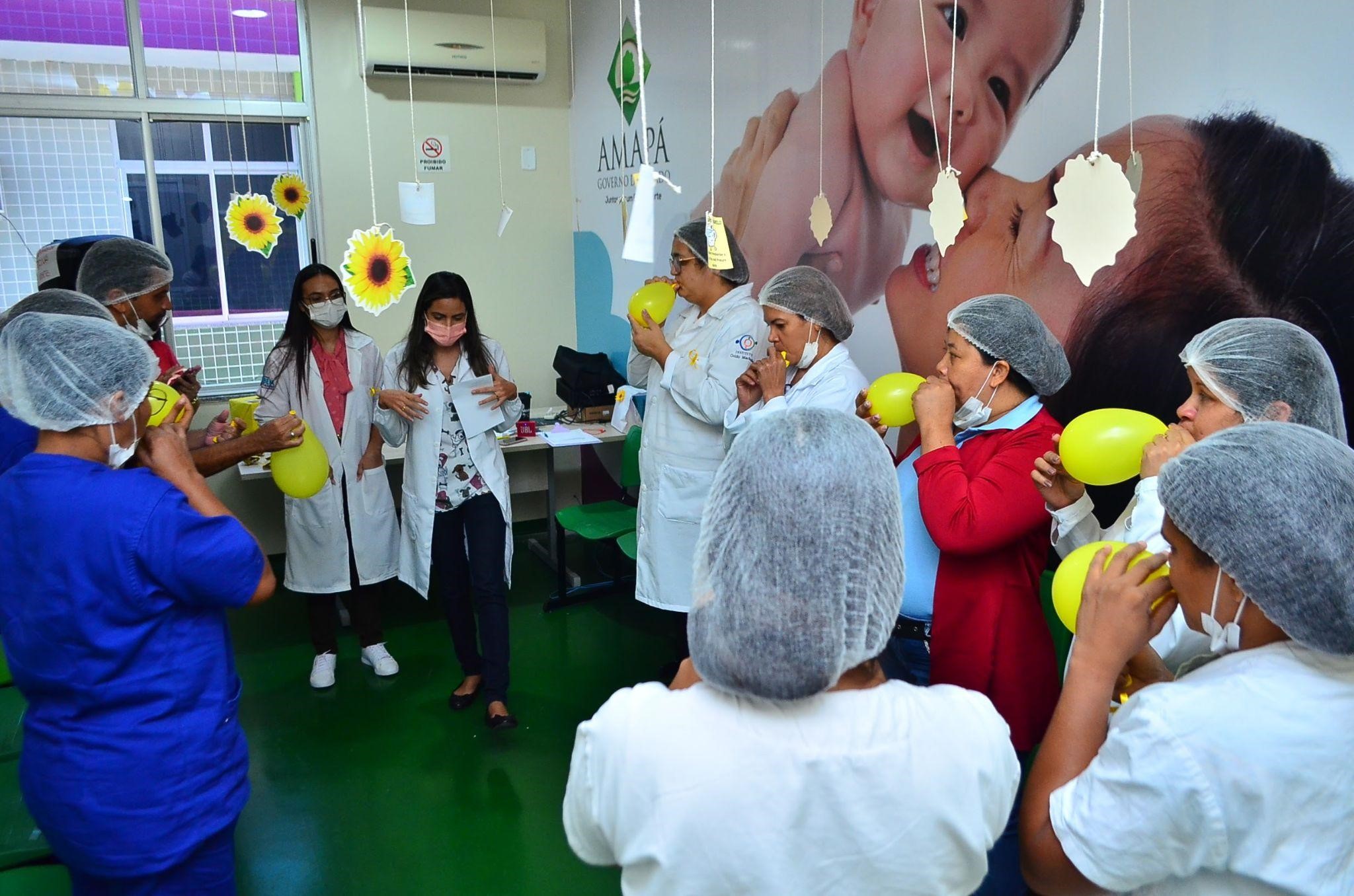 Setembro Amarelo: Maternidade Bem Nascer realiza programação de valorização da vida para pacientes e funcionários