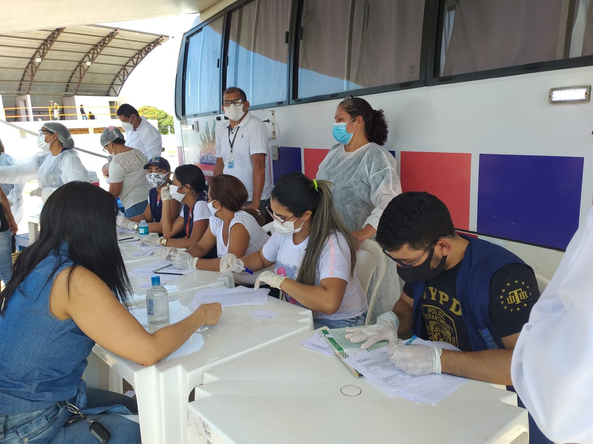 Em parceria, SVS e prefeitura de Santana vacinam mais de 5 mil pessoas contra sarampo