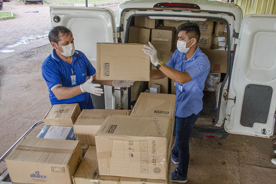 COVID-19: Hospital de Santana recebe EPIs para profissionais de saúde