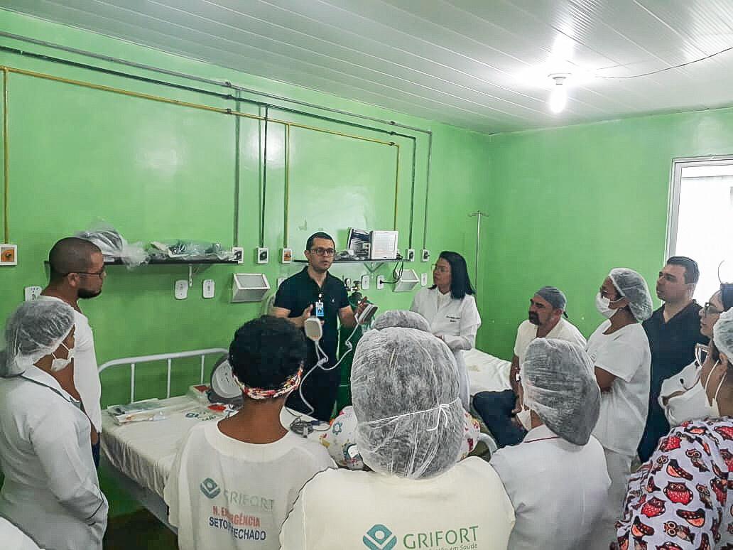 Covid-19: Governo do Amapá começa implantação de leitos de cuidados intensivos
