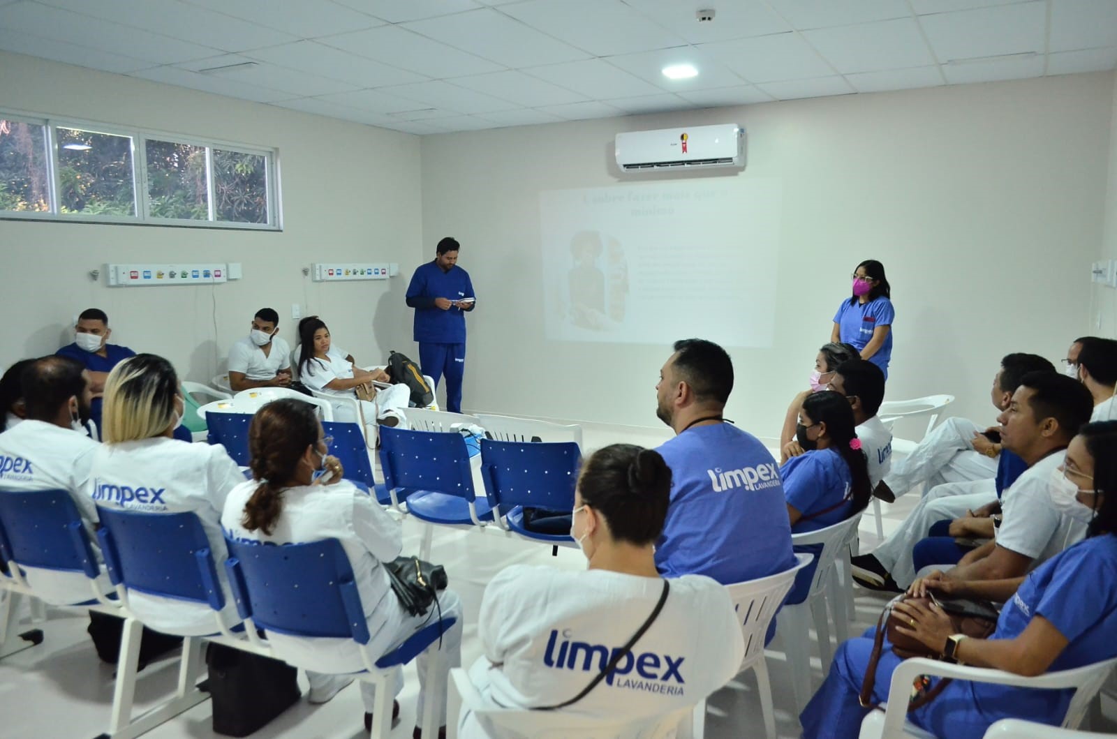 Capacitação aperfeiçoa aprovados para compor quadro de funcionários do Novo Centro de Internações do HE
