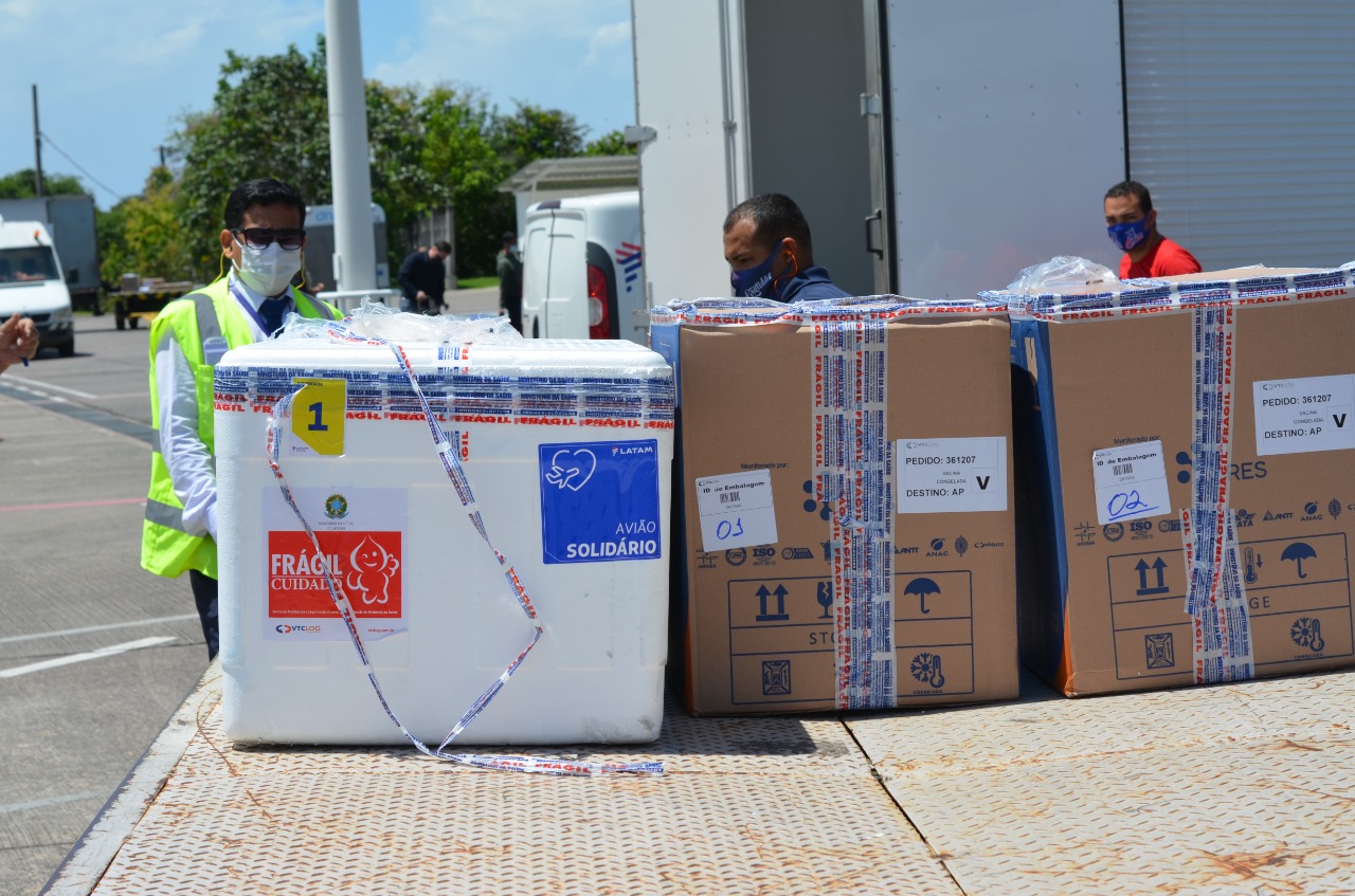 Covid-19: GEA recebe mais um lote de vacinas, somando 40.610 doses nesta semana