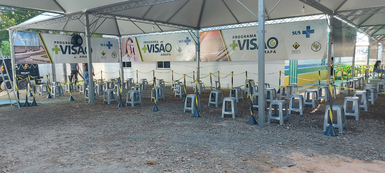 Governo monta estrutura para atender 10 mil pessoas com o programa Mais Visão no Vale do Jari