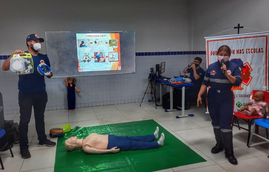 SAMU Estadual retoma projeto de primeiros socorros em escolas