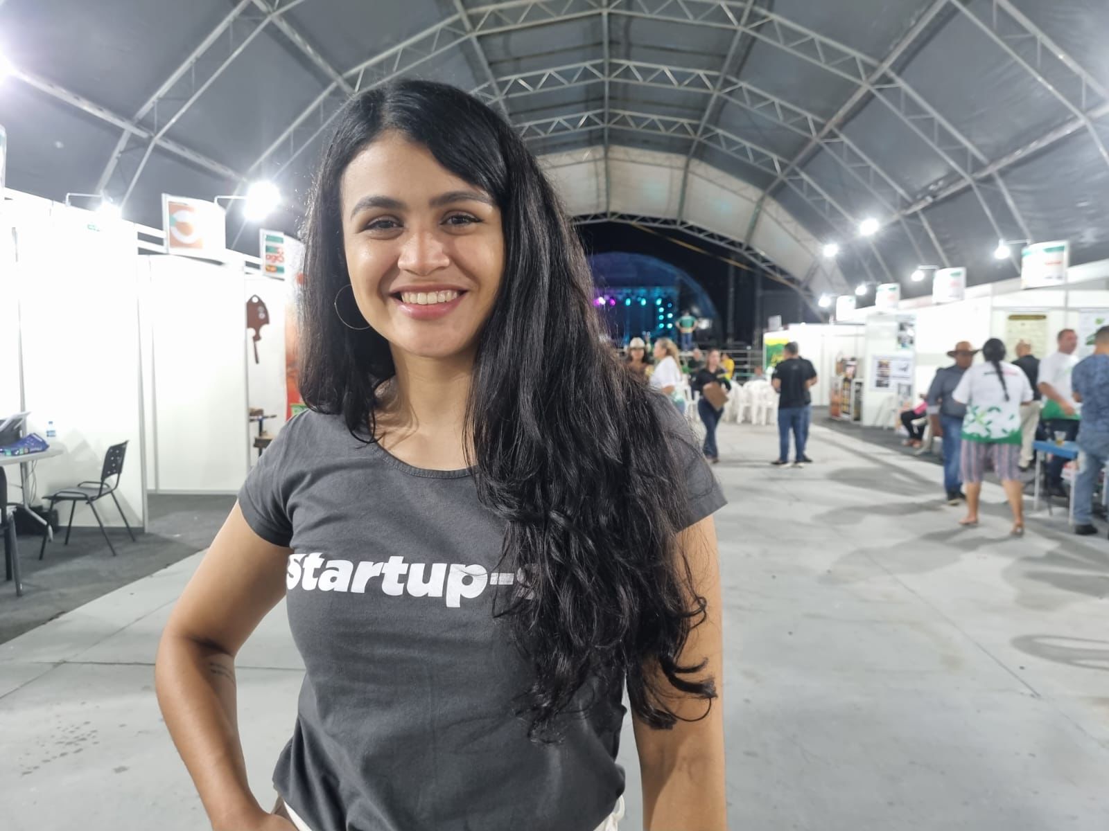 ‘É muito gratificante voltar à minha cidade natal para compartilhar a experiência com startups’, diz empreendedora sobre participação na Agropesc