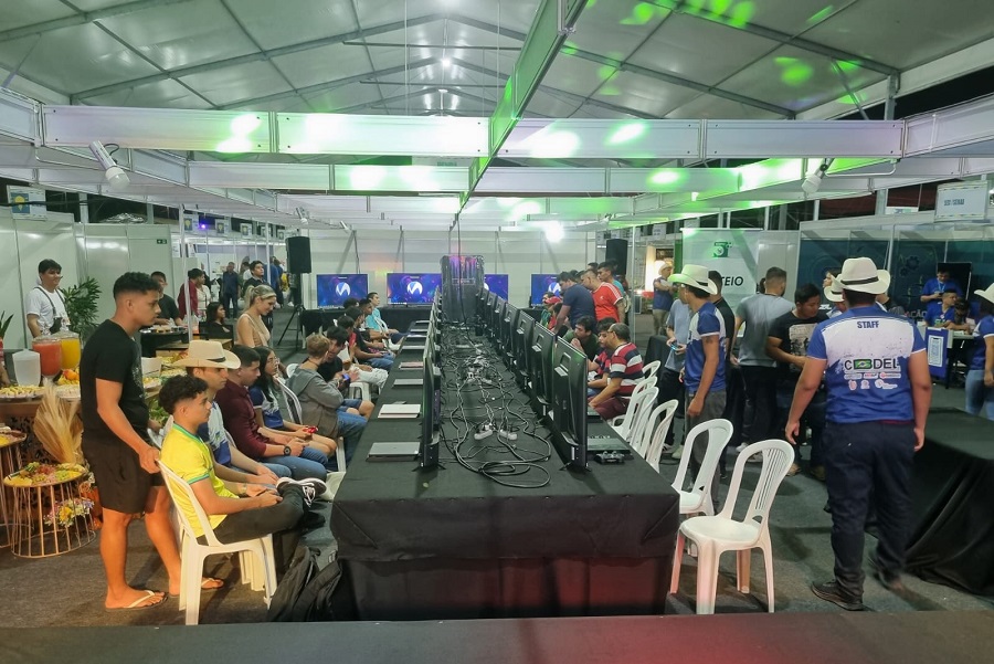 Governo do Estado realiza programação de jogos eletrônicos na 53ª Expofeira do Amapá
