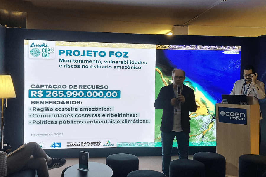 COP 28: Governo do Amapá busca investidores para fortalecer monitoramento da Foz do Amazonas