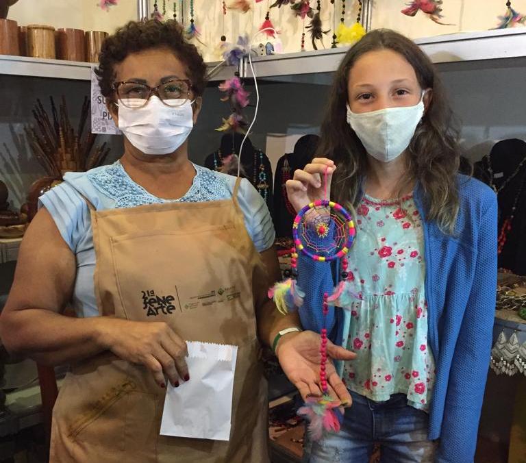 Com apoio do Governo do Estado, artesãos amapaenses fazem sucesso na Feira de Negócios do Artesanato, em Olinda