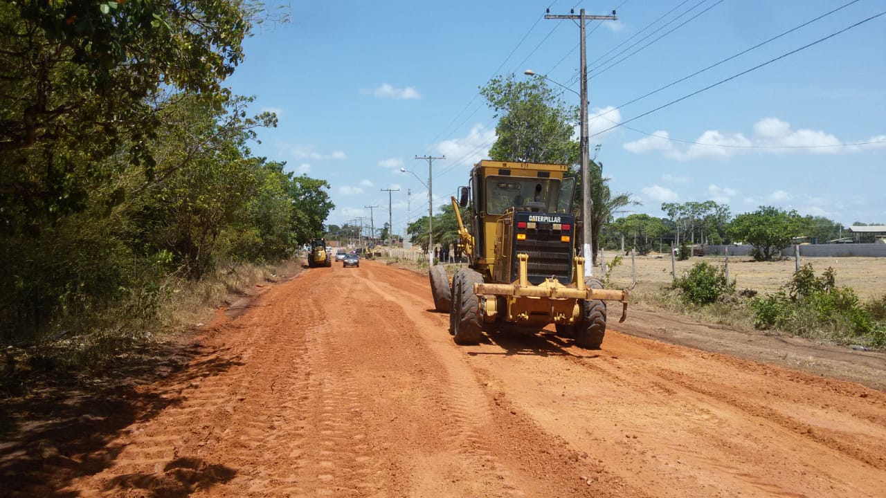 Ramal do Goiabal, na zona oeste de Macapá, passa por manutenção