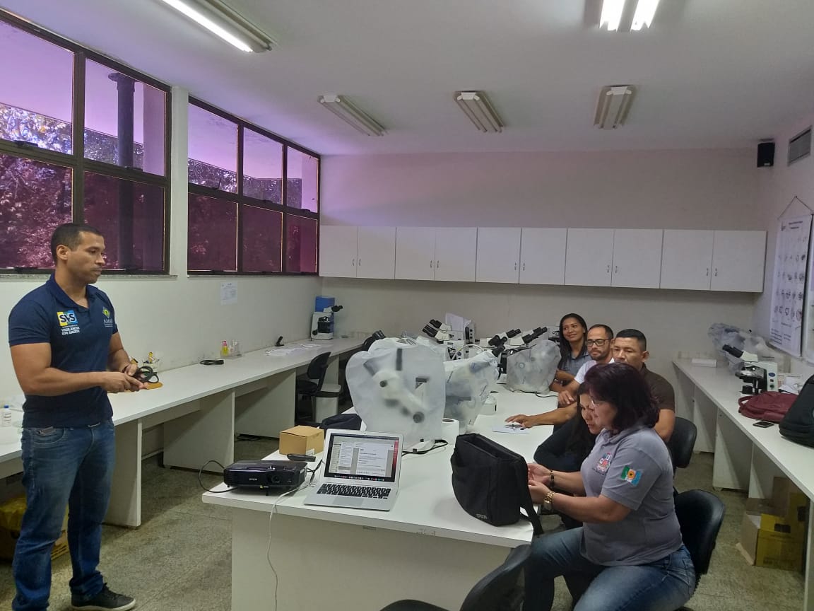 Técnicos de entomologia de Santana e Pedra Branca recebem atualização