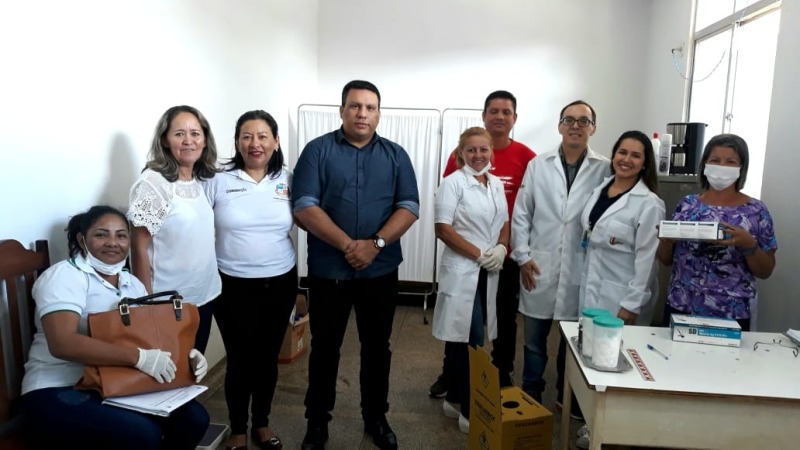 SVS reativa monitoramento de testes rápidos de malária em Santana