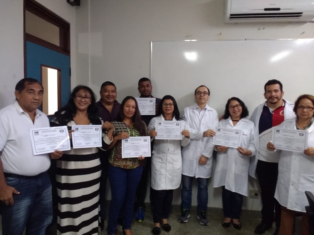 Técnicos do Hemoap e microscopistas de 2 municípios encerram curso de atualização de hemoparasitas