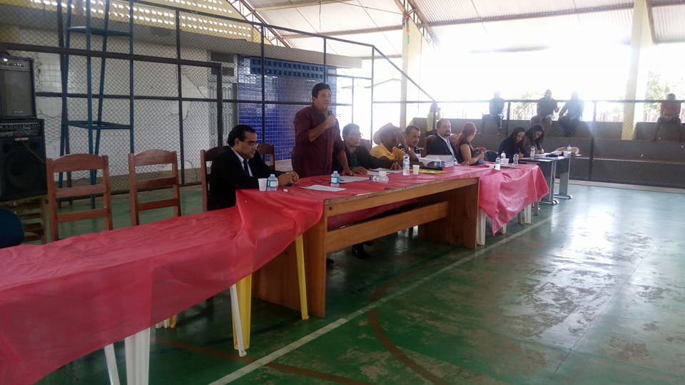 Prefeito Rildo Oliveira participa de audiência pública sobre a exploração Mineral de Tartarugalzinho-AP.