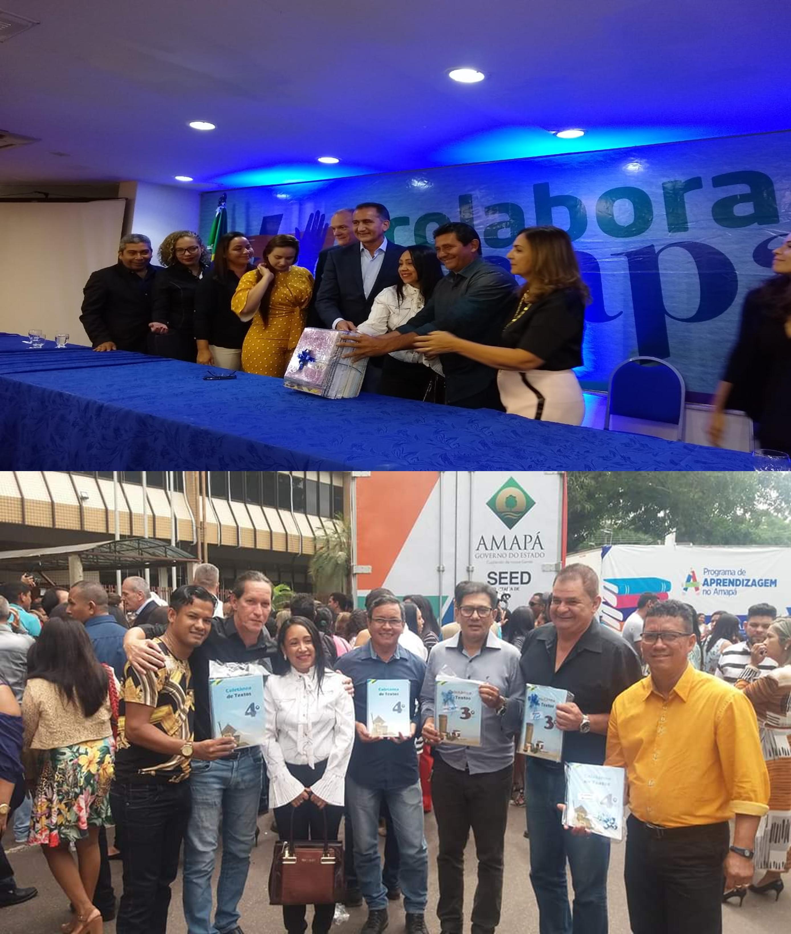 TARTARUGALZINHO RECEBE DO GEA MATERIAL DIDÁTICO DO PROGRAMA DE APRENDIZAGEM DO AMAPÁ - PAAP